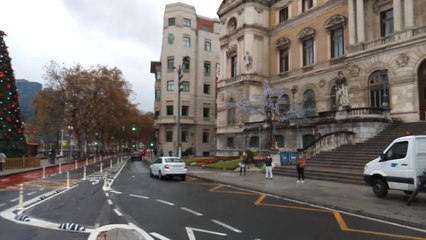 Bilbao prepara la decoración navideña