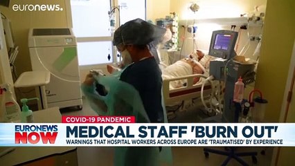 'We had to fight to get a mask': COVID-19 medical staff burning out at alarming rate