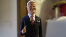 Joe Biden presidente Usa debutta nel presepe di San Gregorio Armeno