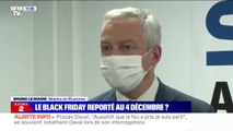 Bruno Le Maire sur le Black Friday: 