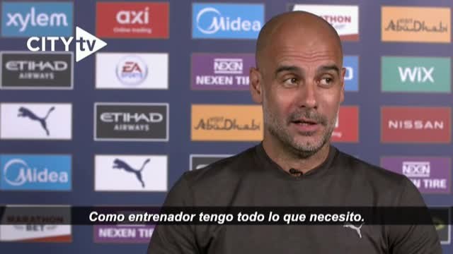 Guardiola renueva con el Manchester City hasta 2023: Tengo todo lo que necesito