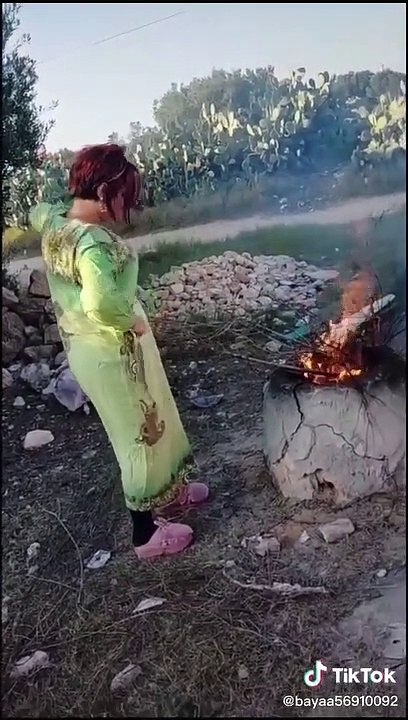 الصنديدة التونسية  ربي يعينك أختي ♥️