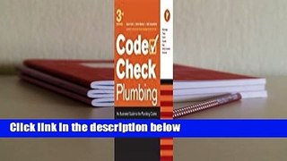 About For Books  Plumbing: An Illustrated Guide to the Plumbing Codes  Review