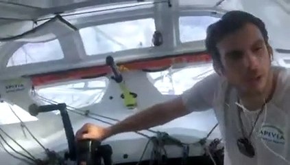 A bord d'Apivia Jour 11