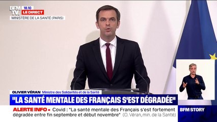 Numéro vert d'aide psychologique: le dispositif enregistre "près de 20.000 appels par jour", selon Olivier Véran