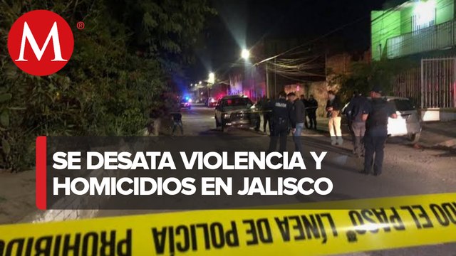 Jornada violenta deja ocho muertos en Jalisco