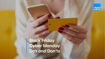Do's and Don'ts for a socially distanced Black Friday and Cyber Monday