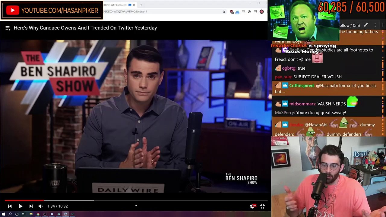 Candace Owens - Hasanabi Reacts to Here’s Why Candace Owens And I Trended On Twitter Yesterday