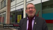McCluskey describes Corbyn situation as a ‘witch hunt’