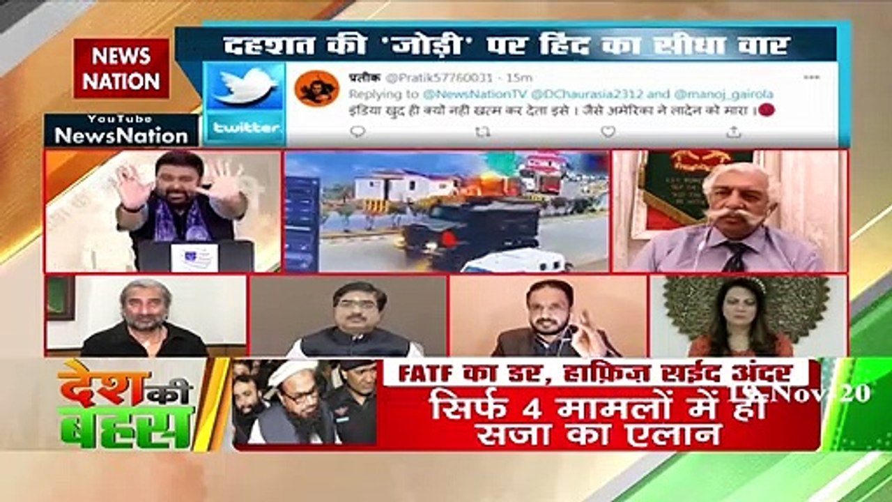 Desh Ki Bahas : Pakistan had refused to carry their soldiers' bodies