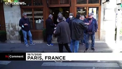 Paris restaurateur serves up Beaujolais Nouveau to help forget COVID crisis