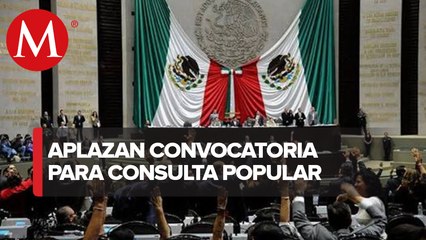 Diputados aplazan al 15 de julio convocatoria a consulta sobre juicio a actores políticos