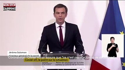 Coronavirus : Olivier Véran assure que "ce n’est pas d’actualité de déconfiner" (vidéo)