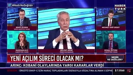 Arınç’tan Selahattin Demirtaş çıkışı: Tahliye olabilir