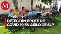 Diez muertos por brote de covid-19 en asilo de San Luis Potosí