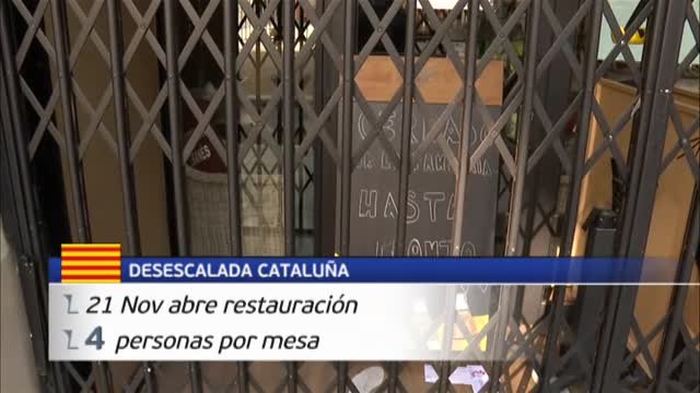 El lunes vuelve la restauración en Cataluña un mes después