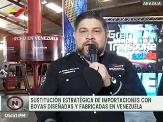 Construcción y sustitución de las primeras 8 boyas antivandálicas con tecnología 100% venezolana