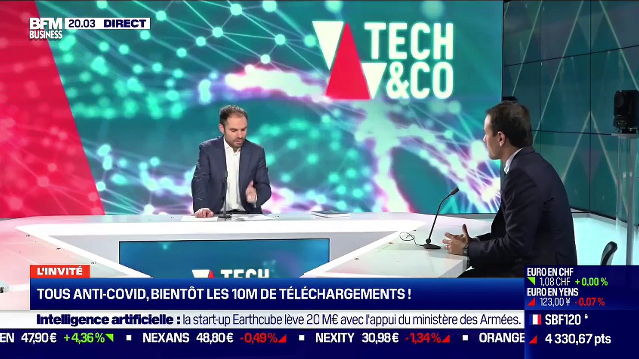 Cédric O (secrétaire d’Etat chargé au numérique) : Tous Anti-Covid, bientôt les 10 millions de téléchargements ! - 19/11