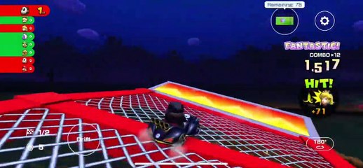 Mario Kart Tour - Ghost Valley 1R/T Gameplay (Mario vs. Luigi Tour)