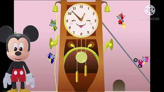 Hickory dickory dock the mouse went up Popular Nursery Rhymes for kids Lullabies for babies