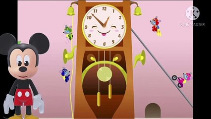 Hickory dickory dock the mouse went up Popular Nursery Rhymes for kids Lullabies for babies