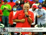 Diosdado Cabello: El 6D Venezuela dará el ejemplo de verdadera democracia y participación electoral