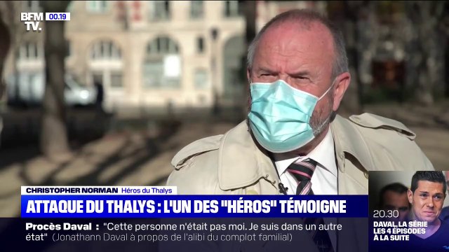 On a trompé la mort à ce moment-là : l’un des héros ayant permis d’éviter l’attaque du Thalys témoigne