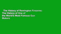 The History of Remington Firearms: The History of One of the World's Most Famous Gun Makers