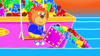 Lion Family ☀️ X-rays #4. Brush Brush Brush Your Teeth. Healthy Habits _ Cartoon for Kids