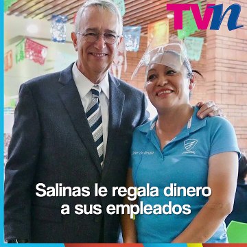 Ricardo Salinas Pliego le regala dinero a sus empleados