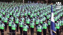 Nicaragua cuenta con 954 nuevos policías para labores de protección y seguridad