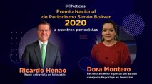 Periodistas de Noticias RCN obtuvieron dos Premios Simón Bolívar 2020