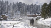 Snowfall in Himachal, white sheet of snow all over