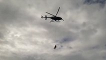 Rescue crews winch Iota evacuees to safety in Honduras