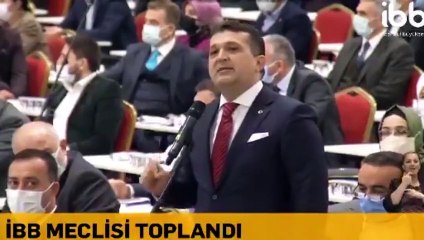İBB Meclisi'nde dikkat çeken anlar! İmamoğlu'nu eleştirmek isterken...