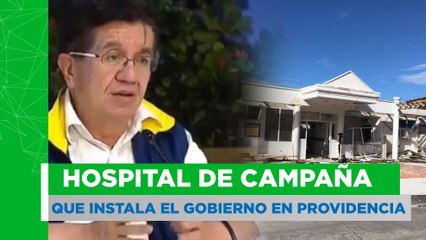 Así será el hospital de campaña que se instala en Providencia