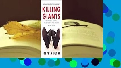 About For Books  Killing Giants: 10 Strategies to Topple the Goliath in Your Industry  Review