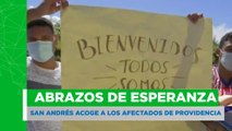 Abrazos de esperanza: San Andrés acoge a los afectados de Providencia
