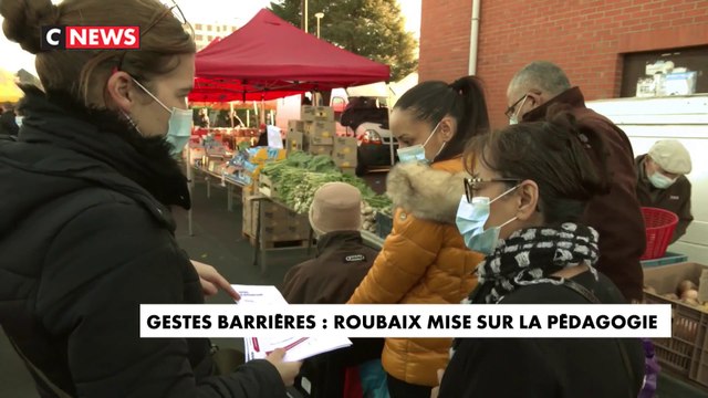 Gestes barrières : Roubaix mise sur la pédagogie