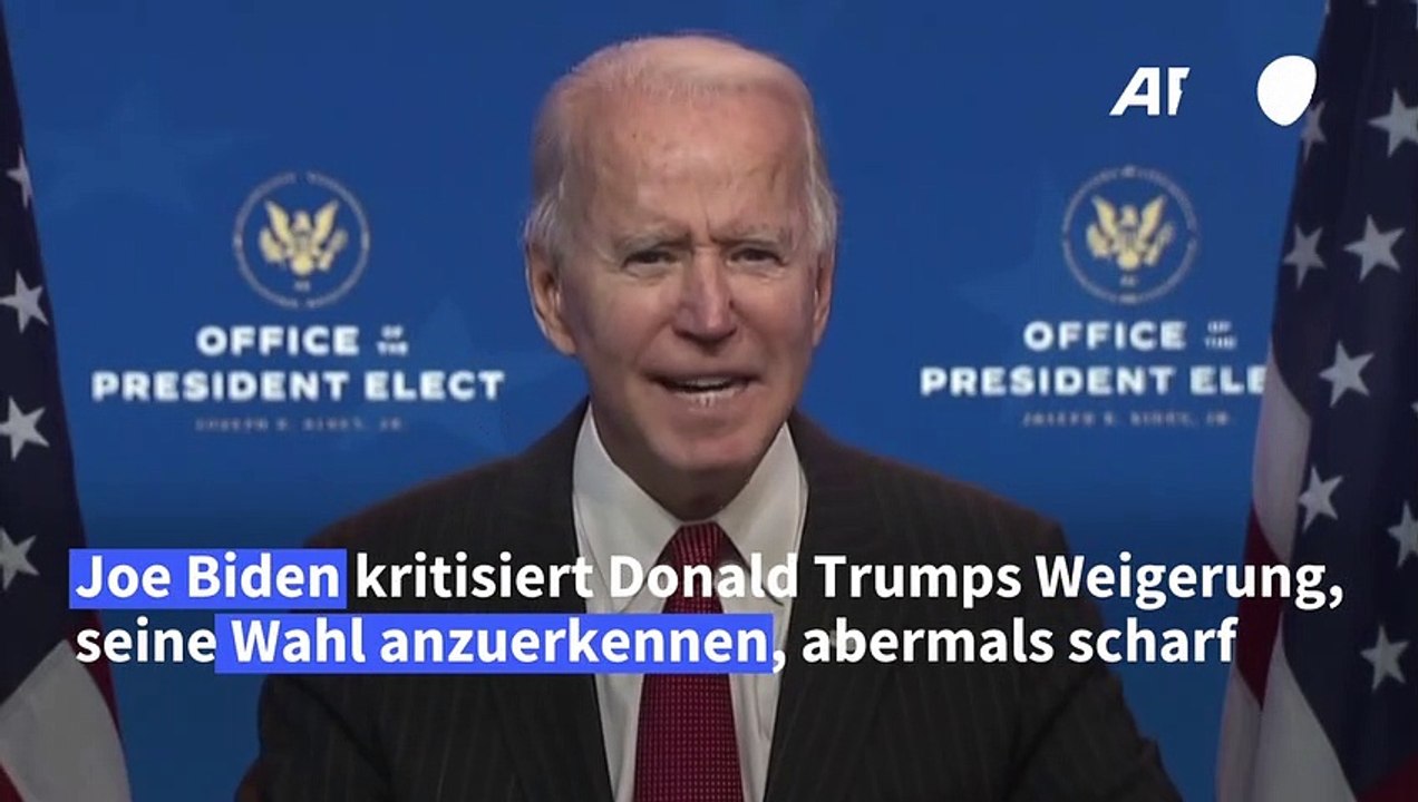 Biden: Trump handelt 'unglaublich verantwortungslos'