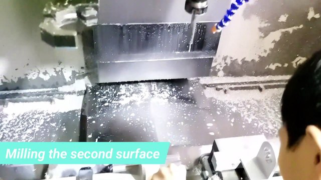 CNC Machining of aluminum mounting brackets at Davantech