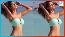 Disha Patani drops sizzling swimsuit picture from Maldives vacation