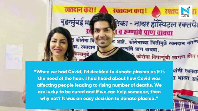 'It is the need of the hour': Gurmeet and Debina donate plasma for COVID-19 patients