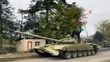 - Azerbaycan ordusu 27 sene sonra Ağdam'da- Ermenistan Ağdam'ı boşalttı