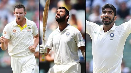 IND vs AUS 2020 : Josh Hazlewood’s Masterplan Against Jasprit Bumrah,Cheteshwar Pujara