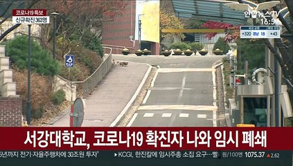 Скачать видео: 대학가 확진자 속출…서강대 임시폐쇄