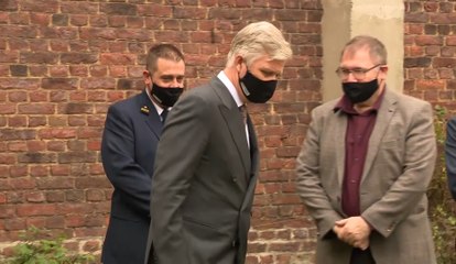 Le roi Philippe s'est rendu à la prison de Huy