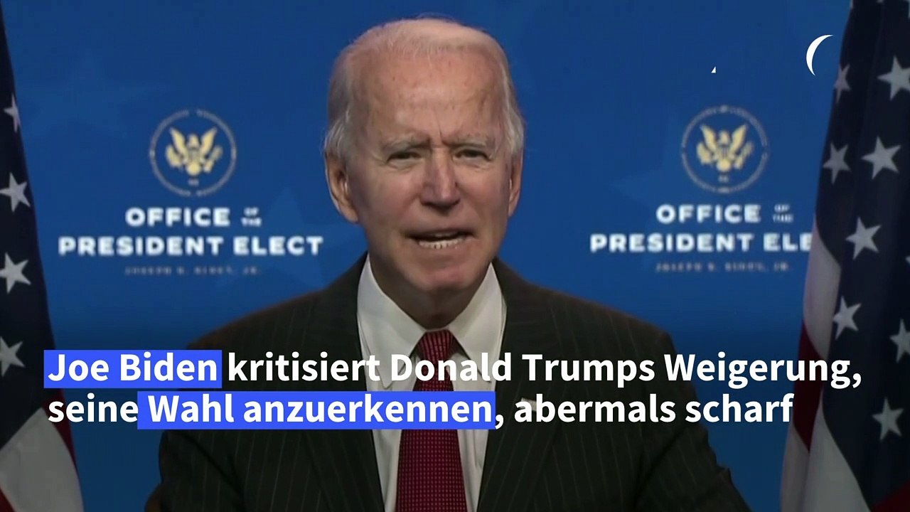 Biden: Trump handelt 'unglaublich verantwortungslos'