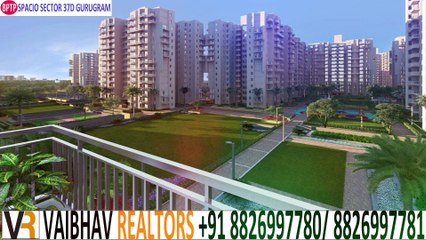 Bptp Spacio  Sale 2 BHK 60 Lac Only Sector 37D Gurgaon Dwarka Expressway  Call Vaibhav Realtors 8826997780