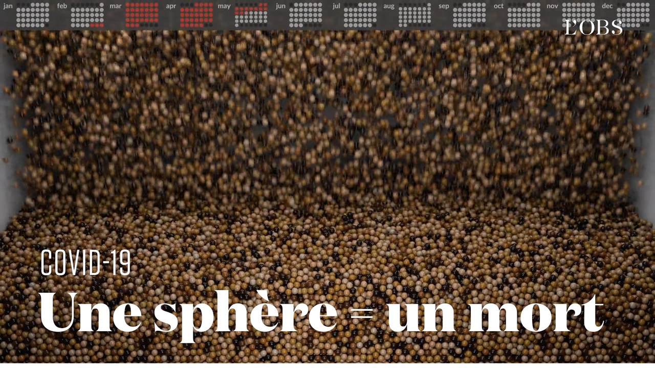 Cette datavisualisation va changer votre perception des statistiques des décès liés au Covid-19